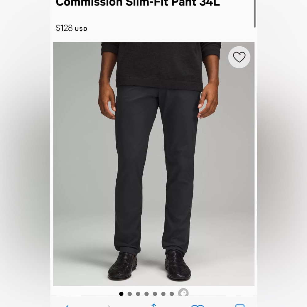 Commission Slim-Fit Pant Warpstreme - Picture 5 of 5